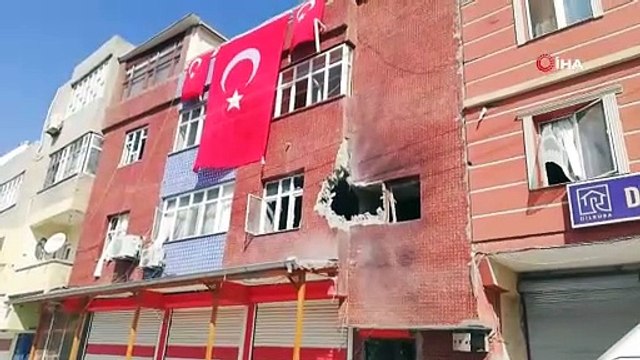Suriye'den atılan havan mermisi Akçakale'de bir eve düştü: 1 kişi yaralandı