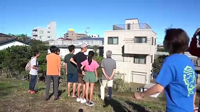 Tod und Zerstörung durch Taifun Hagibis in Japan