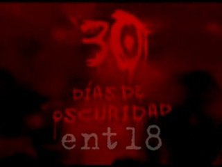 30 Días de Oscuridad Trailer Español