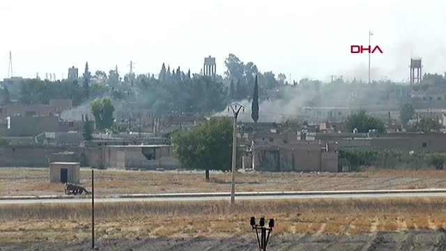 Şanlıurfa tel abyad'daki terör mevzileri vuruluyor-5