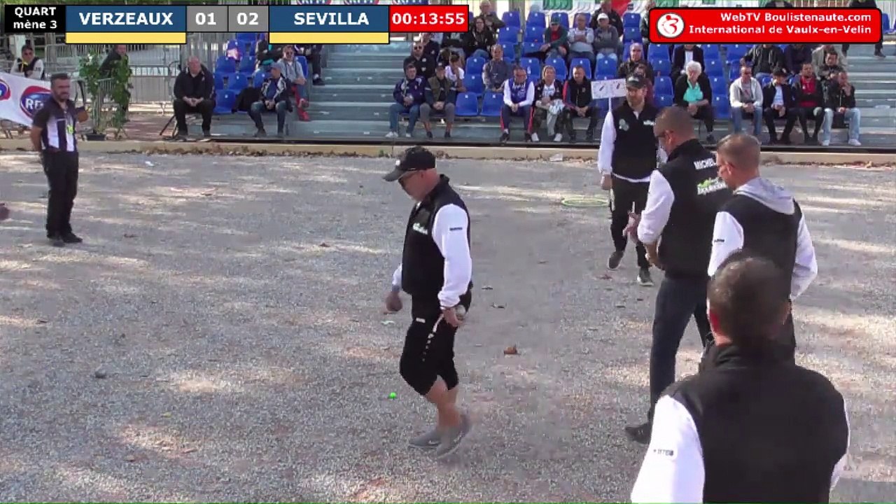 International à pétanque de Vaulx-en-Velin 2019 : Quart VERZEAUX vs SEVILLA