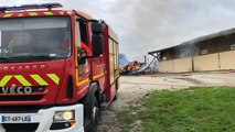 Orne. Un bâtiment agricole détruit par un incendie, les chevaux sont indemnes