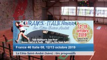 Huitième tour, tir progressif, France / Italie féminin, La Côte-Saint-André 2019