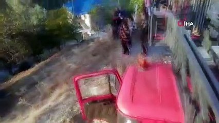 Tunceli’de 2 ev yandı, çok sayıda hayvan da telef oldu