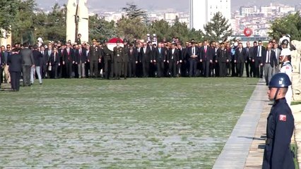 Vali Şahin, Anıtkabir'i ziyaret etti