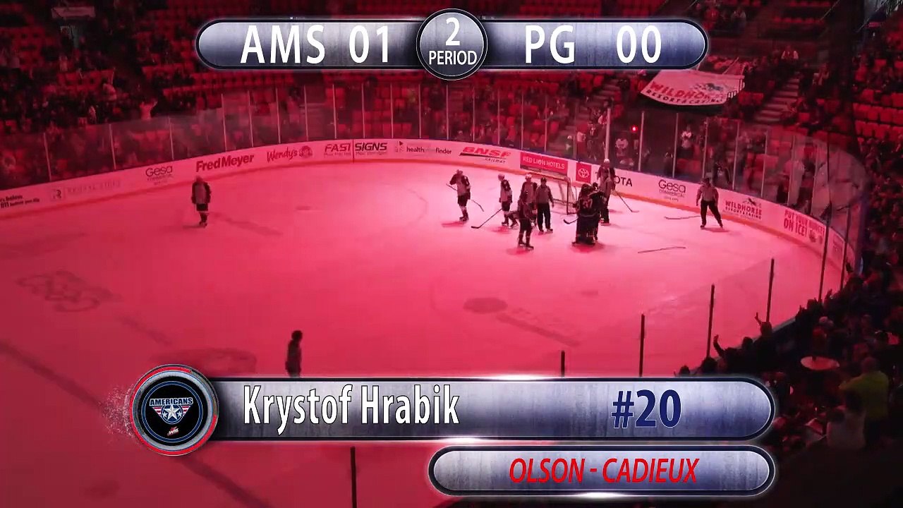 Highlights: Cougars (2) at Americans (4)