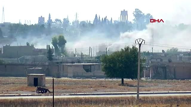 Şanlıurfa tel abyad'daki terör mevzileri vuruluyor-7