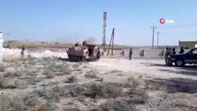 TSK ve Suriye Milli Ordusu Tel Abyad'da ilerliyor