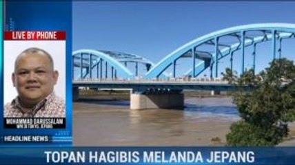 Topan Hagibis di Jepang Mereda