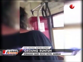 Detik-detik Hotel Hard Rock Runtuh, 1 Tewas dan 18 Terluka