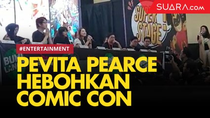 Hadiri Peluncuran Komik Sri Asih, Pevita Pearce Hebohkan Pengunjung Comic Con