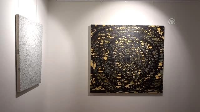 Tavaf sergisi sanatseverlerin beğenisine sunuldu