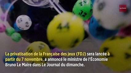 La privatisation de la Française des jeux lancée le 7 novembre