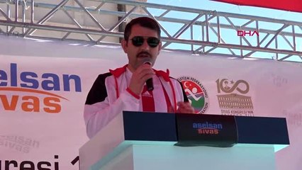 Spor sivas'ta 10 bin metre yol koşusu düzenlendi