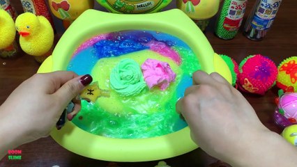Festival of Colors !! Mixing Random Things Into Store Bought Slime !! Satisfying Slime Smoothie #701