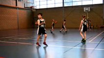 DEMI-FINALES DEPARTEMENTALES U9 - CALAIS BASKET (1) 18 - 41 A VIOLAINES ( Echauffement)