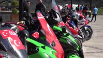 Barış Pınarı Harekatına motosiklet tutkunlarından destek