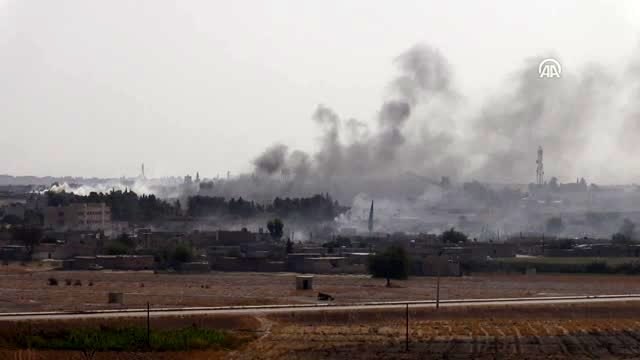 Barış Pınarı Harekatı - Tel Abyad'da terör hedefleri vuruluyor (6)