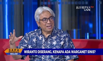 DIALOG - Warganet Nyinyir Penikaman Wiranto, Sosiolog: Kita Tunggu Informasi Objektif dari Dokter