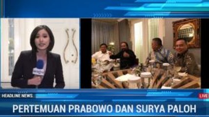 Surya Paloh Jamu Makan Malam Prabowo