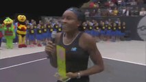 Tennis - Cori Gauff, 15 years and 7 months, becomes the youngest player to win a WTA title since Nicole Vaidisova in 2004