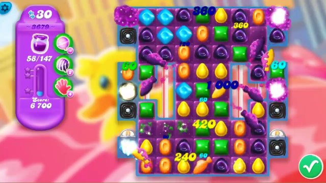 CANDY CRUSH SODA Saga Level 3679
