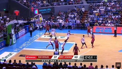 Ginebra vs San Miguel - 2nd Qtr October 13, 2019 - Elimination 2019 PBA Governors Cup