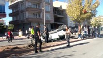 Konya'da düğün konvoyunda zincirleme kaza: 3 yaralı