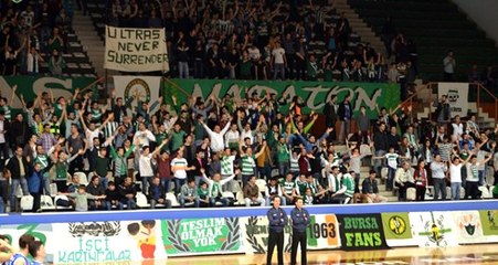 Bursaspor taraftarından Mehmetçik'e destek!