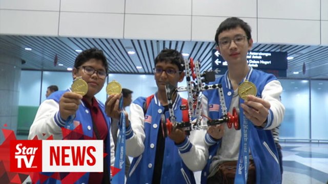Malaysian students emerge as champion of International Robot Contest 2019