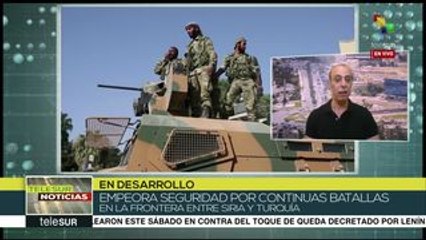 Continúa el avance del ejército de Turquía contra territorio sirio