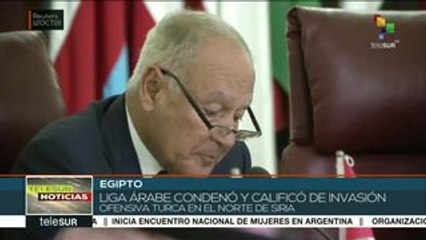 Egipto: Liga Árabe condena la ofensiva turca en el norte de Siria