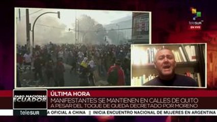 Diego Borja: la gente buscará nuevas formas de protesta pese a queda