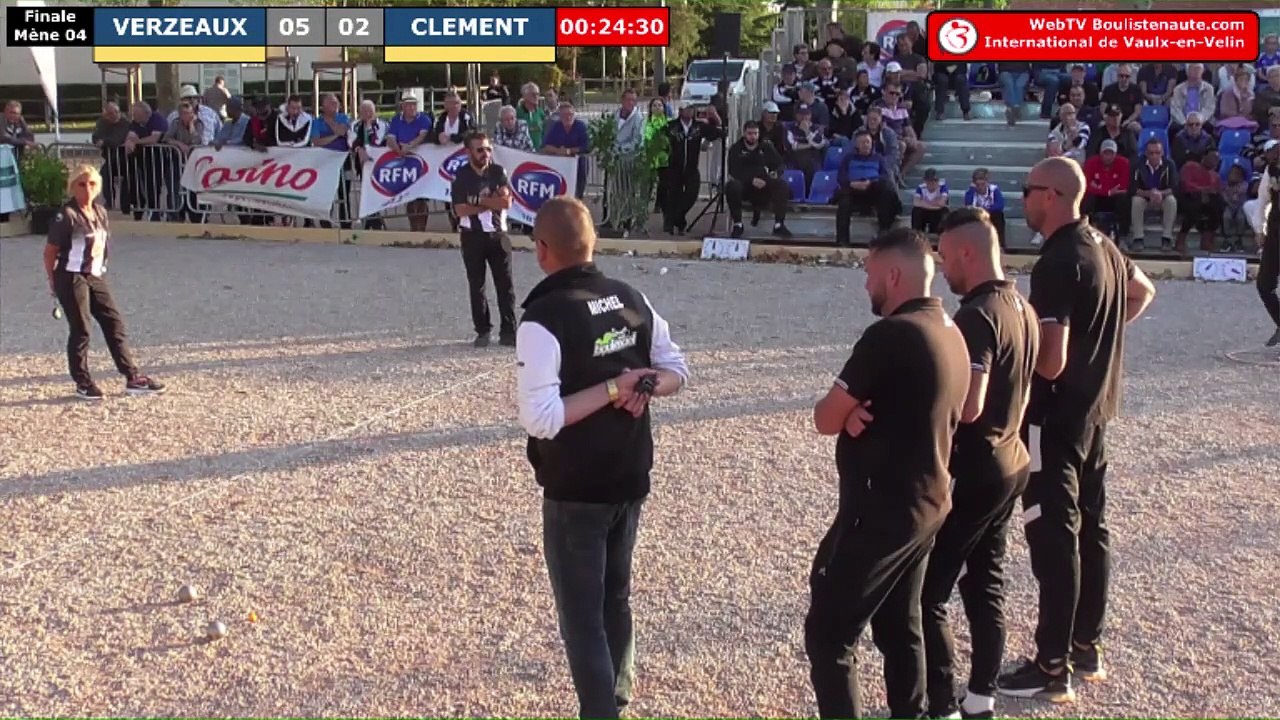 Finale de l'International à pétanque de Vaulx-en-Velin 2019 : VERZEAUX vs CLEMENT