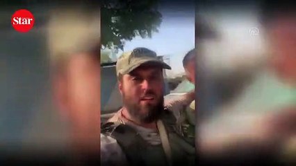 Suriye Milli Ordusu komutanları Tel Abyad’da sevinç gözyaşları döktü