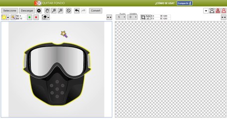 VARITA MÁGICA para eliminar fondo de una imagen | QuitarFondo.com