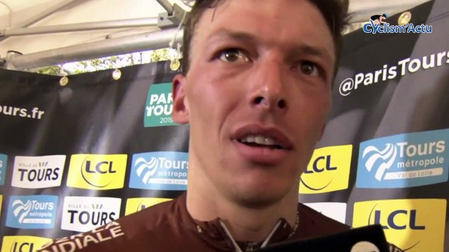 Paris-Tours 2019 - Oliver Naesen : La bagnole était bien vide