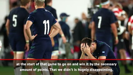 Scotland had the team and ability to beat Japan - Townsend