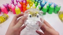 Kids Combine Rainbow Colors Slime Coin Bank DIY Learn Colors Slime Surprise Egg Toys For Kids