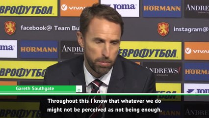 If anything happened in the second half we were coming off - Southgate