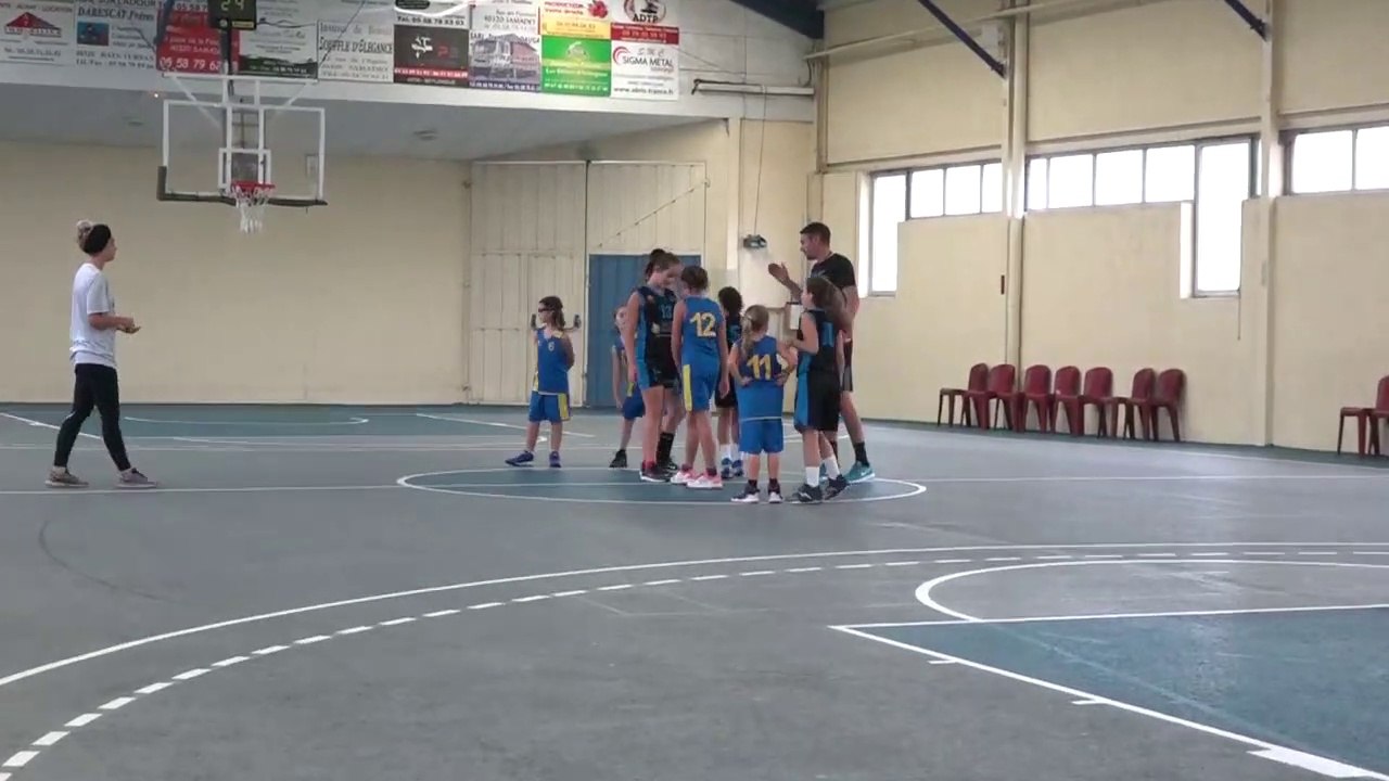 12.10.19  U11 Poussines TURSAN BASKET CHALOSSE - UNION SPORTIVE DE L'ADOUR 40