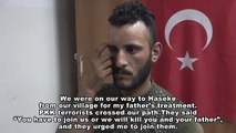 Barış Pınarı Harekatı’nda teslim olan terörist konuştu! 'PKK domuzları ile savaşan...'