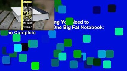 Full version  Everything You Need to Ace World History in One Big Fat Notebook: The Complete