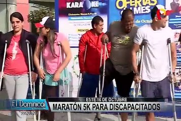 "Juntos por la inclusión": Maratón 5K para personas con discapacidad
