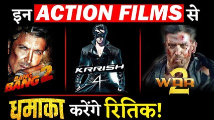 Hrithik Roshan Keen To Do Action Packed Films; All Set To Do These 3 Films!