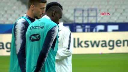 Spor fransa, türkiye maçının hazırlıklarını tamamladı