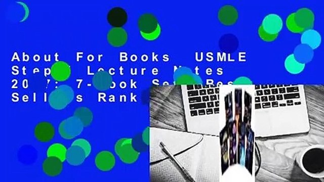 About For Books USMLE Step 1 Lecture Notes 2017: 7-Book Set Best Sellers Rank : #4