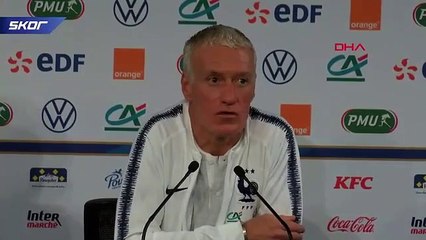 Deschamps: Bu maç bir rövanş değil