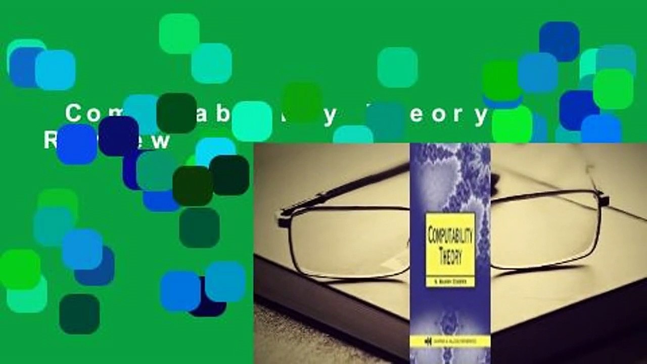 Computability Theory  Review