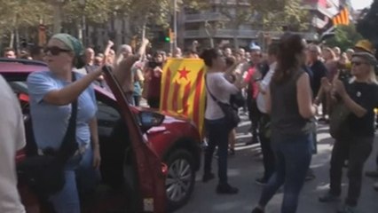 El independentismo "ensaya" en Barcelona su respuesta a la sentencia